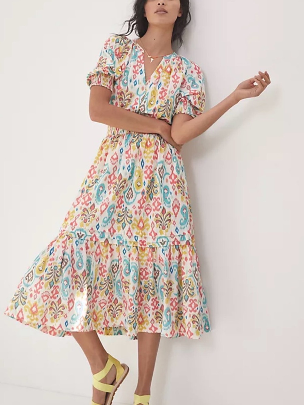 Anthropologie Felipa Maxi dress multicolored